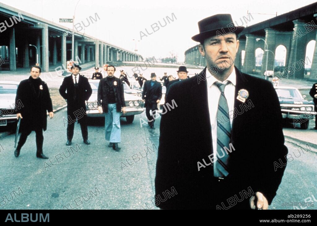 GENE HACKMAN en CONTRA EL IMPERIO DE LA DROGA, 1971 (THE FRENCH CONNECTION), dirigida por WILLIAM FRIEDKIN. Copyright 20TH CENTURY FOX.