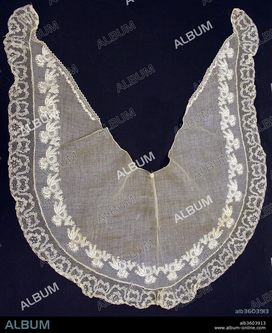 Fichu. Culture: American. Date: 1855.