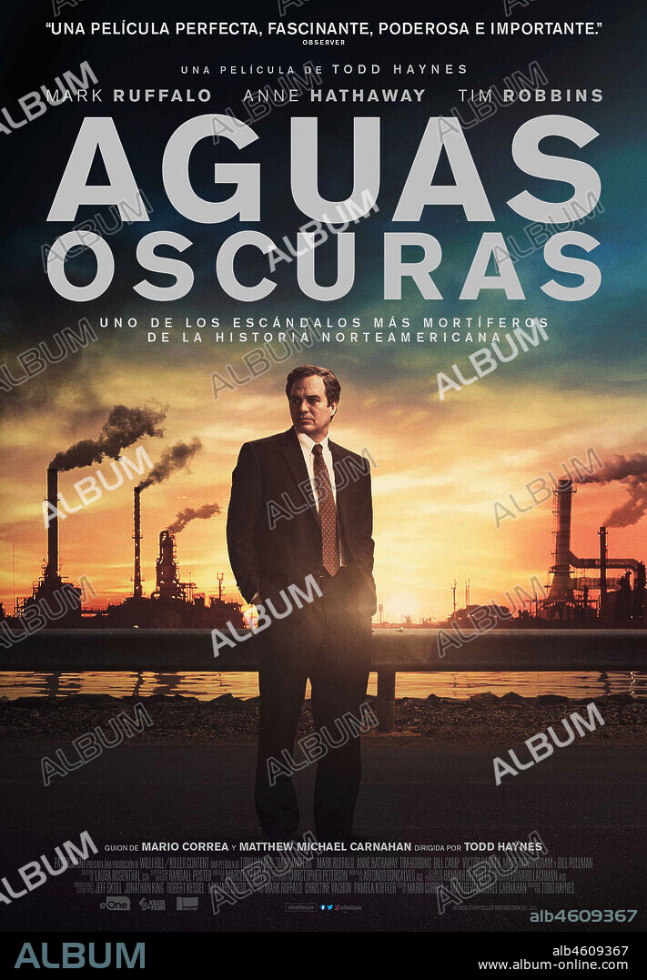 Poster of DARK WATERS, 2019, directed by TODD HAYNES. Copyright KILLER FILMS.
