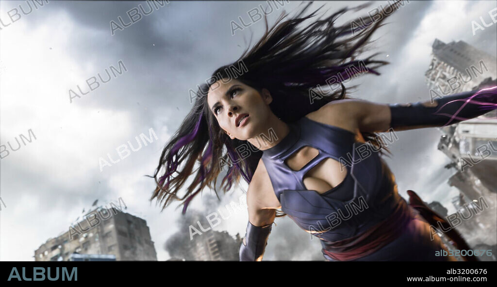 OLIVIA MUNN en X-MEN: APOCALIPSIS, 2016 (X-MEN: APOCALYPSE), dirigida por BRYAN SINGER. Copyright TWENTIETH CENTURY FOX/MARVEL ENTER/TSG ENTER/BAD HAT HARRY P.