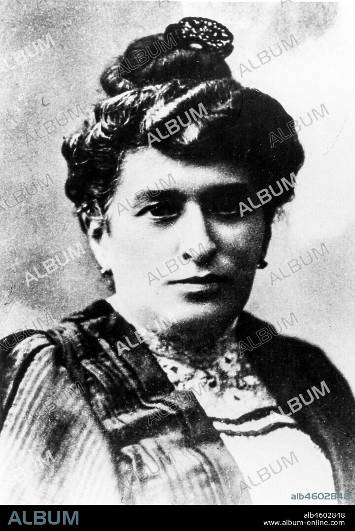 Julie Kafka. Mother of Franz Kafka. 1910.