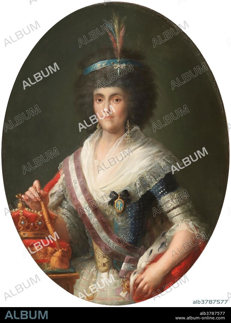 Mariano Salvador Maella / 'María Luisa de Parma, Queen of Spain'. 1789 - 1792. Oil on canvas.