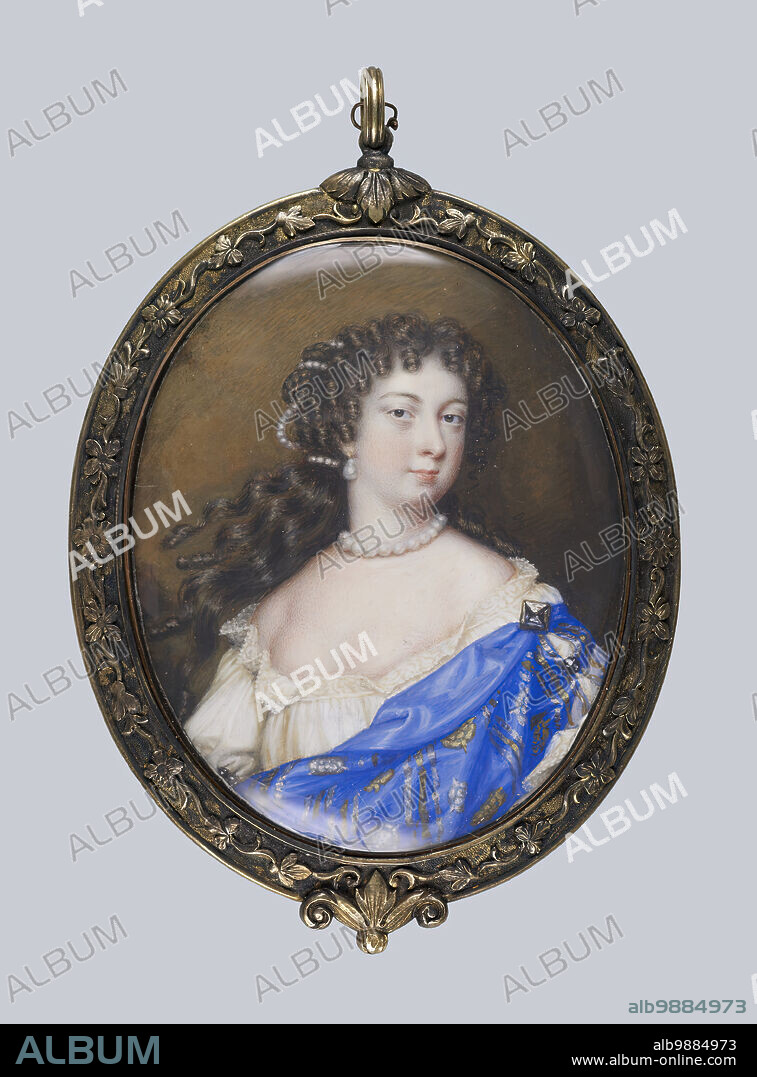 Louise Renée de Kérouaille, Duchess D'Aubigny and First Duchess of Portsmouth, late 17th century. Mistress of Charles II of England. Attributed to William Gibson.