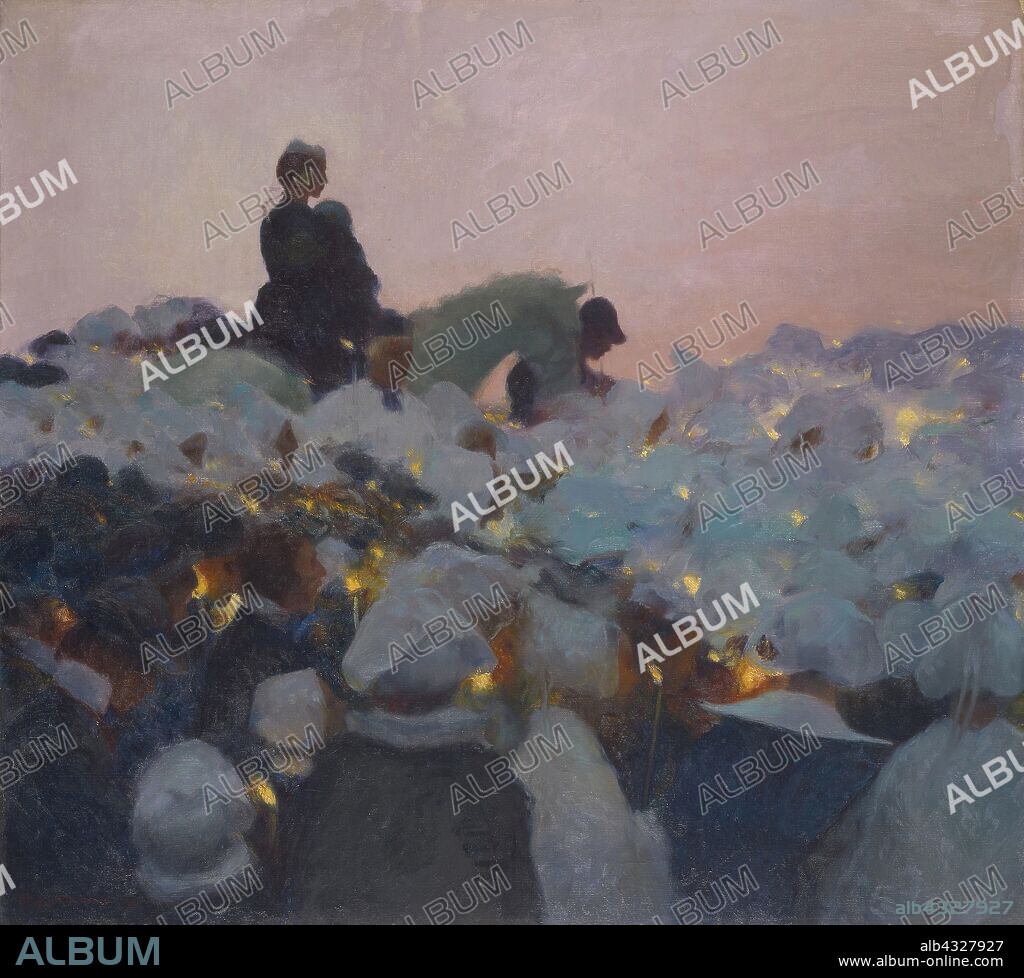 Pardon in Brittany, 1896, Gaston La Touche, French, 1854–1913, France, Oil on canvas, 100.5 × 110.5 cm (39 9/16 × 43 1/2 in.).