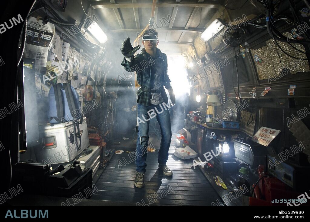 TYE SHERIDAN in READY PLAYER ONE, 2018, directed by STEVEN SPIELBERG. Copyright AMBLIN ENTERTAINMENT/DE LINE PICTURES/DREAMWORKS/WARNER BROS.