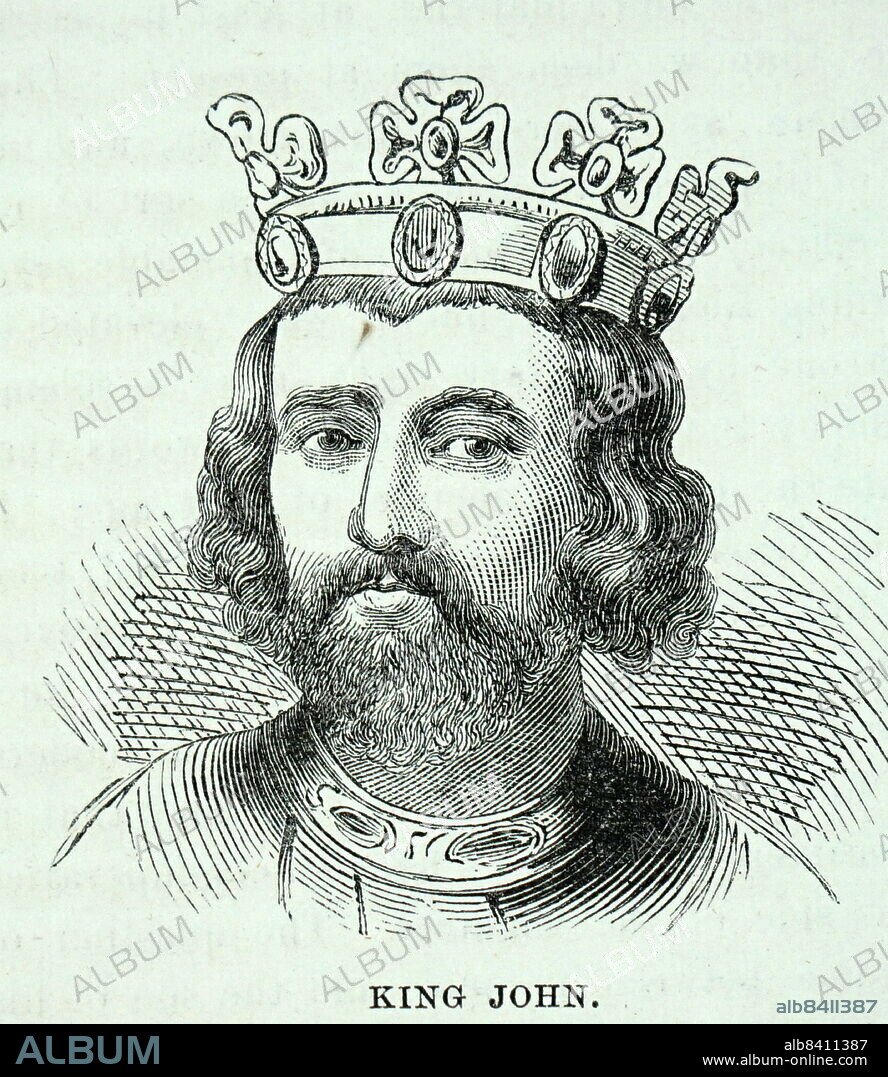 John (24 December 1166 - 19 October 1216) was King of England from 1199 until his death in 1216. He lost the Duchy of Normandy and most of his other French lands to King Philip II of France. The baronial revolt at the end of John's reign led to the sealing of Magna Carta, a document considered an early step in the evolution of the constitution of the United Kingdom.