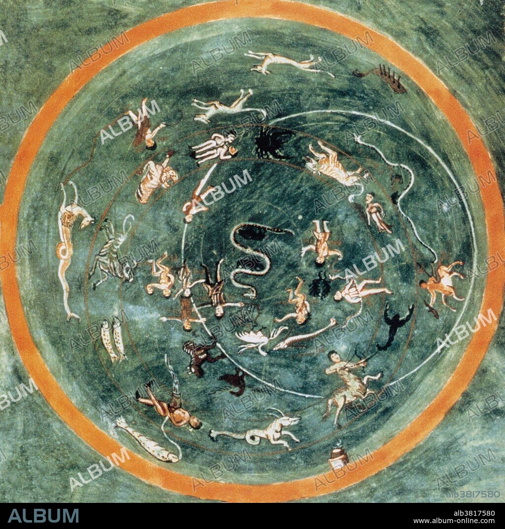 The Northern Heavens, from Phaenomena, by the Greek poet Aratus (315 - 240 BC).