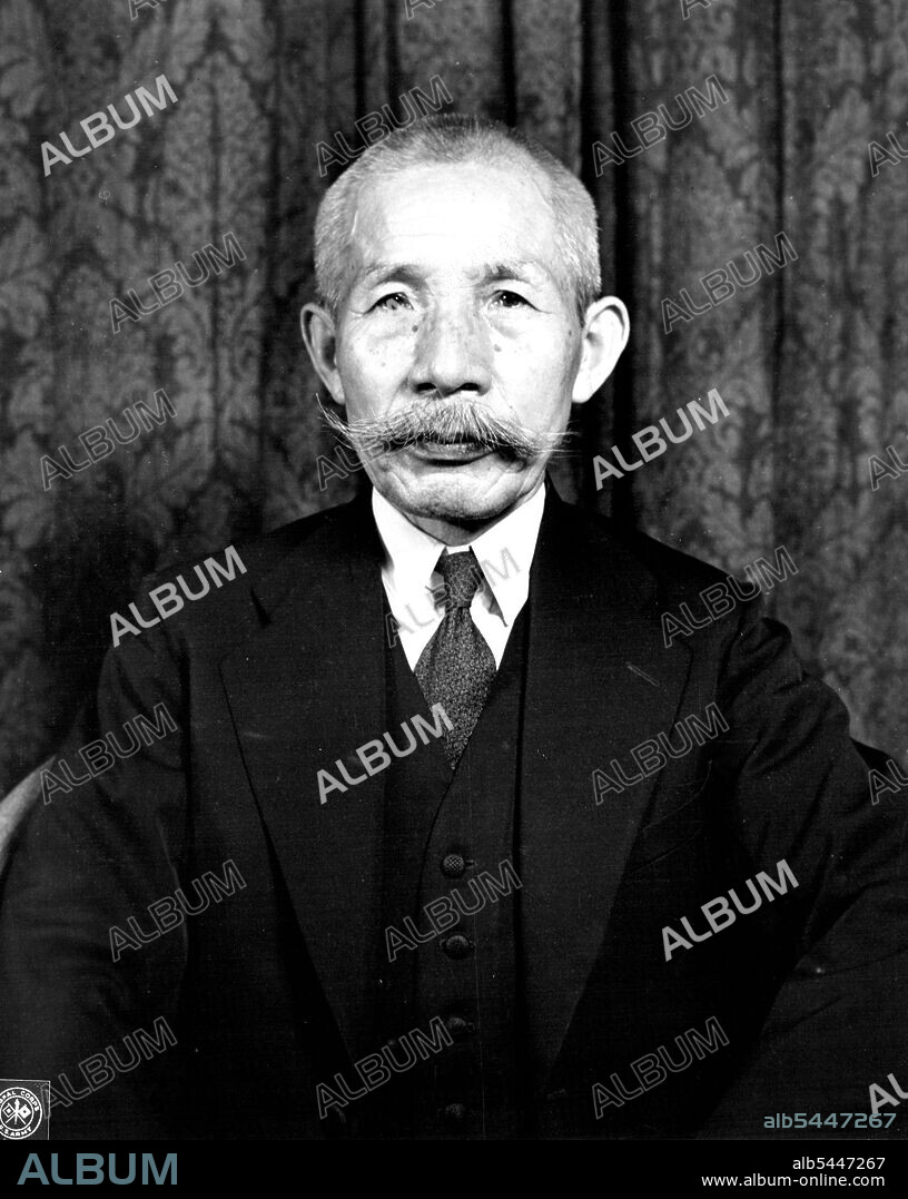 Alleged Major Japanese War Criminals : Sadao Araki, Former General, War Minister, member of the supreme war council, and Japanese education minister, is on trial at the international Military tribunal for the far east, Tokyo, Japan. August 23, 1947. (Photo by Skinner, U.S. Army Signal Corps).