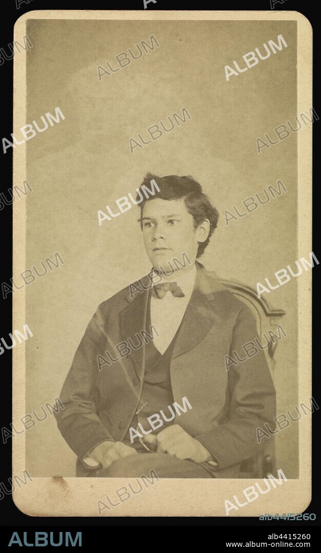 Master Herrod, William H. Mumler (American, 1832 - 1884), Boston, Massachusetts, United States, 1862 - 1875, Albumen silver print, 9.5 x 5.6 cm (3 3/4 x 2 3/16 in.).