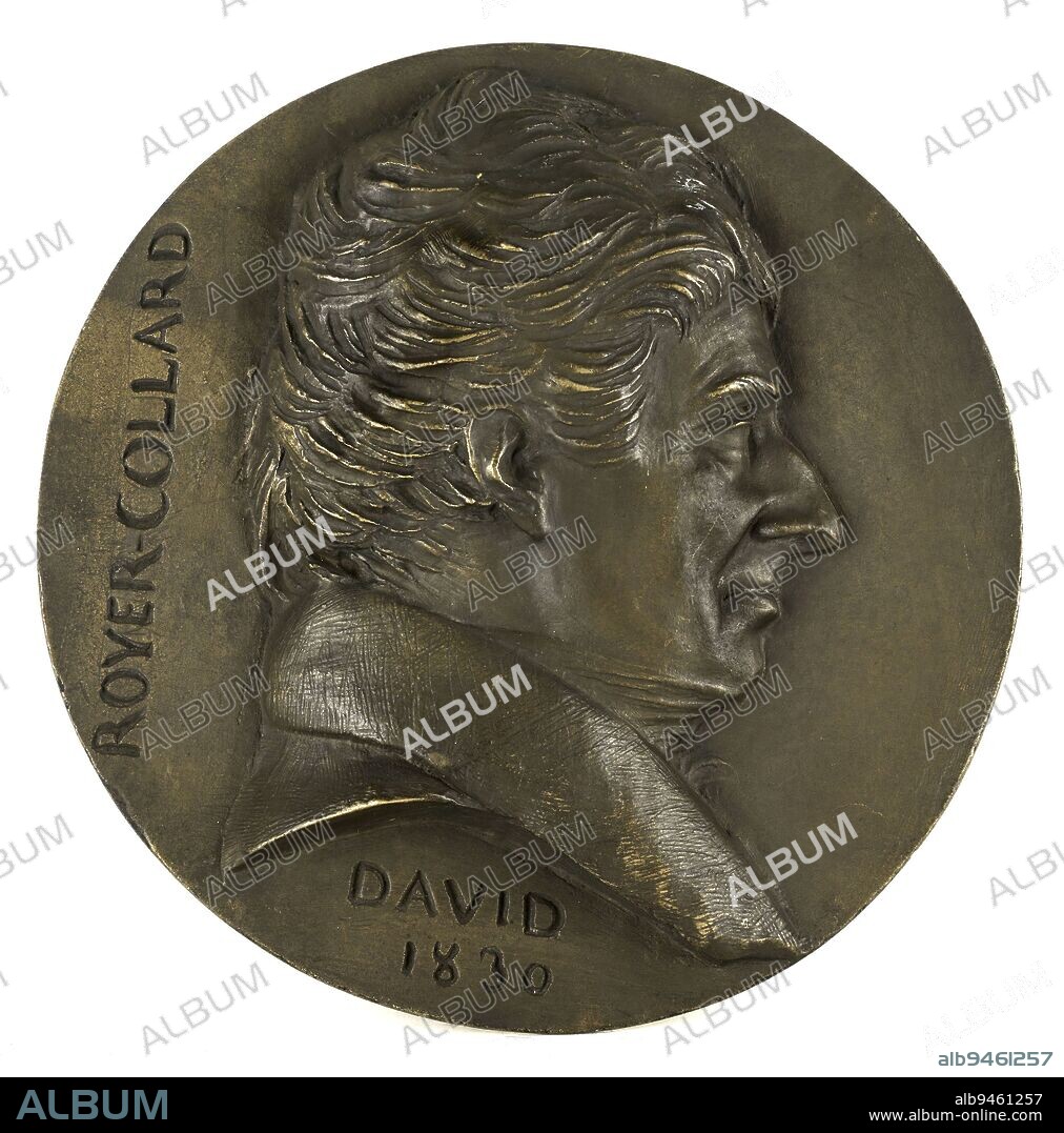 Portrait of Pierre-Paul Royer-Collard (1763-1845), philosopher and orator, David d'Angers, Pierre-Jean, Sculptor, Richard, Louis, Founder, Array, Sculpture, Medallion (sculpture), Dimensions - Work: Diameter: 15.5 cm.