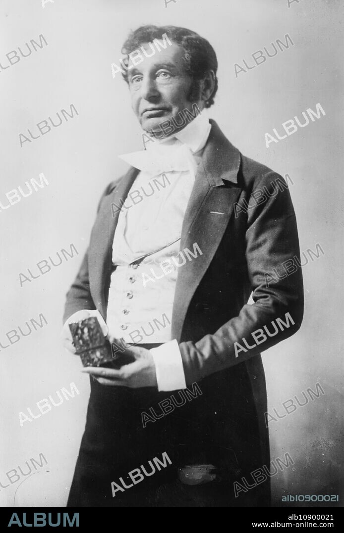 BAIN NEWS SERVICE. Sir Chas. Wyndham as "Capt. Dudley Smooth", 1911. Shows English actor Sir Charles Wyndham (1837-1919).