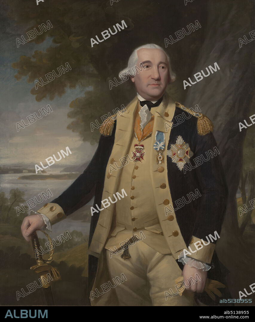 Artist: Ralph Earl, American, 17511801, Subject: Baron Friedrich Wilhelm Augustus von Steuben, American, born Germany, 17301794, Major General Friedrich Wilhelm Augustus, Baron von Steuben (1730-1794), ca. 1786, Oil on canvas, 49 3/4 × 41 3/8 in. (126.4 × 105.1 cm), On view, American, 18th century, Paintings.