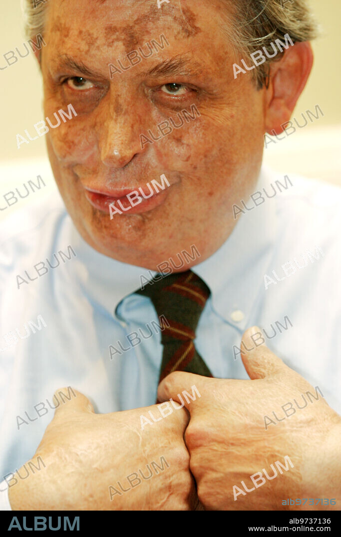 Madrid. 06/11/03. Jaime Paz Zamora, ex presidente de Bolivia. Foto: José Luis Álvarez.