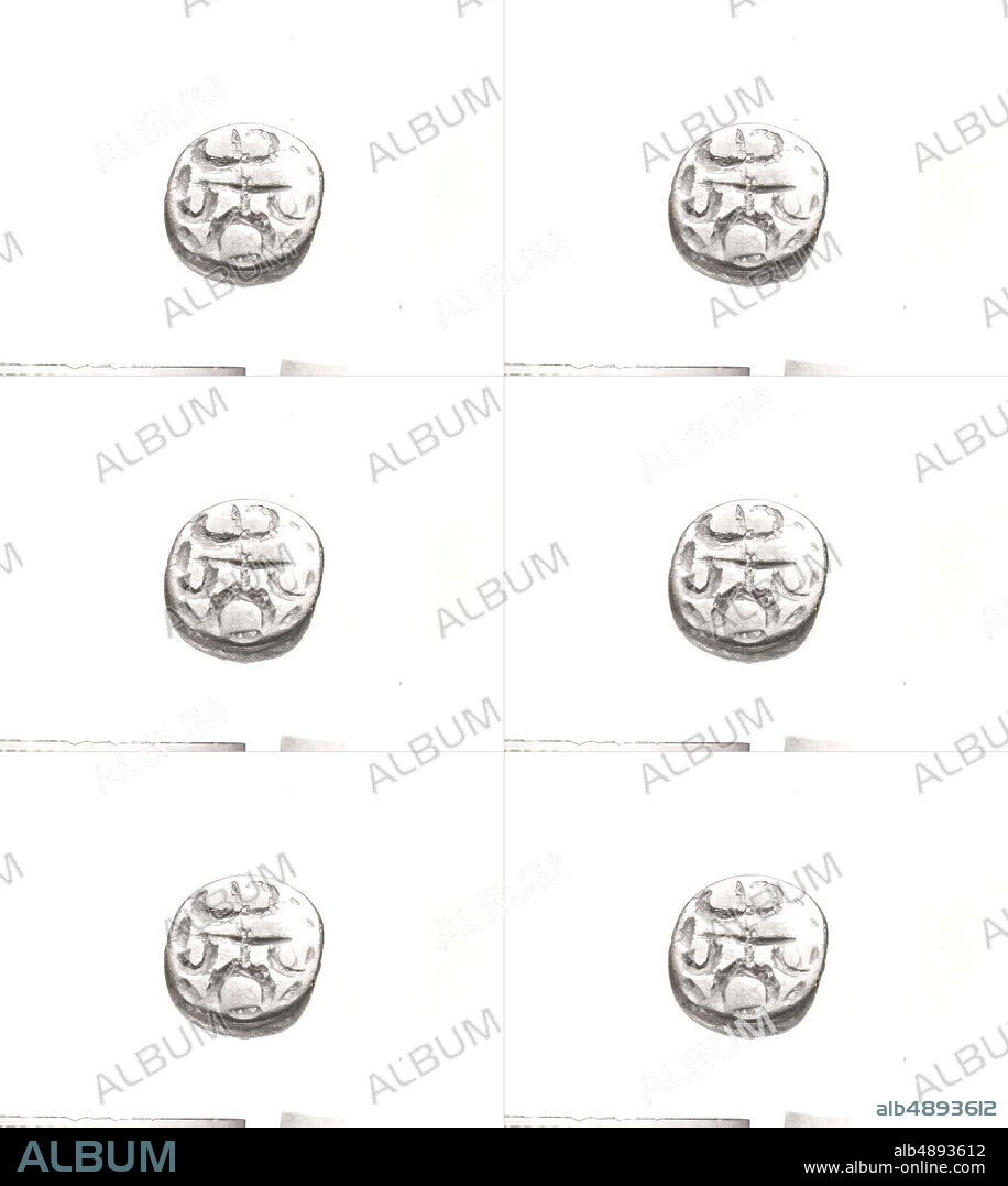 Stamp seal, Sasanian, Sasanian, Date ca. 3rd7th century A.D., From Mesopotamia, Ctesiphon, Sasanian, Hematite, Diam. 1.2 cm x Th.8 cm, Stone-Stamp Seals.