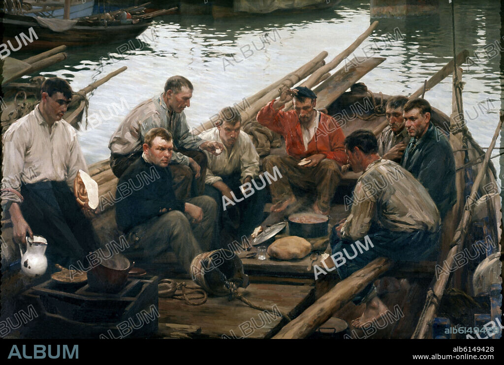 VENTURA ÁLVAREZ-SALA VIGIL. PESCADORES.