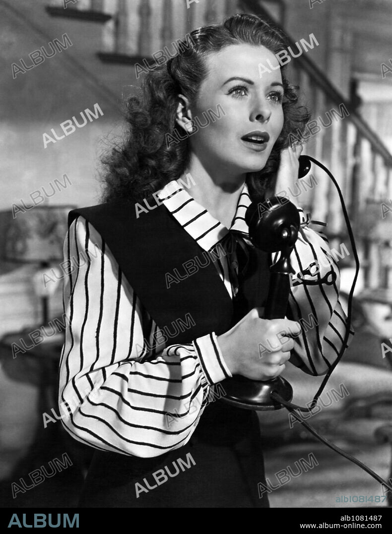 JEANNE CRAIN in STATE FAIR, 1945, directed by WALTER LANG. Copyright 20TH CENTURY FOX.