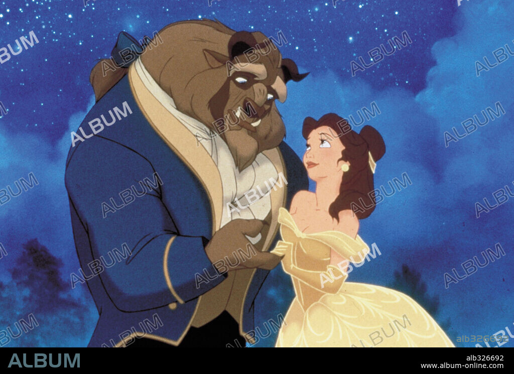 LA BELLA Y LA BESTIA, 1991 (BEAUTY AND THE BEAST), dirigida por GARY TROUSDALE y KIRK WISE. Copyright WALT DISNEY PRODUCTIONS.