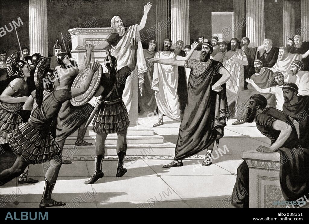 PERCY HAGUE JOWETT. Critias (460-403 a. C.). Sofista griego nacido en Atenas. Hijo de Calescro, fue tío carnal de Platón. Formó parte de los Treinta Tiranos impuesto por los espartanos tras su victoria contra Atenas.