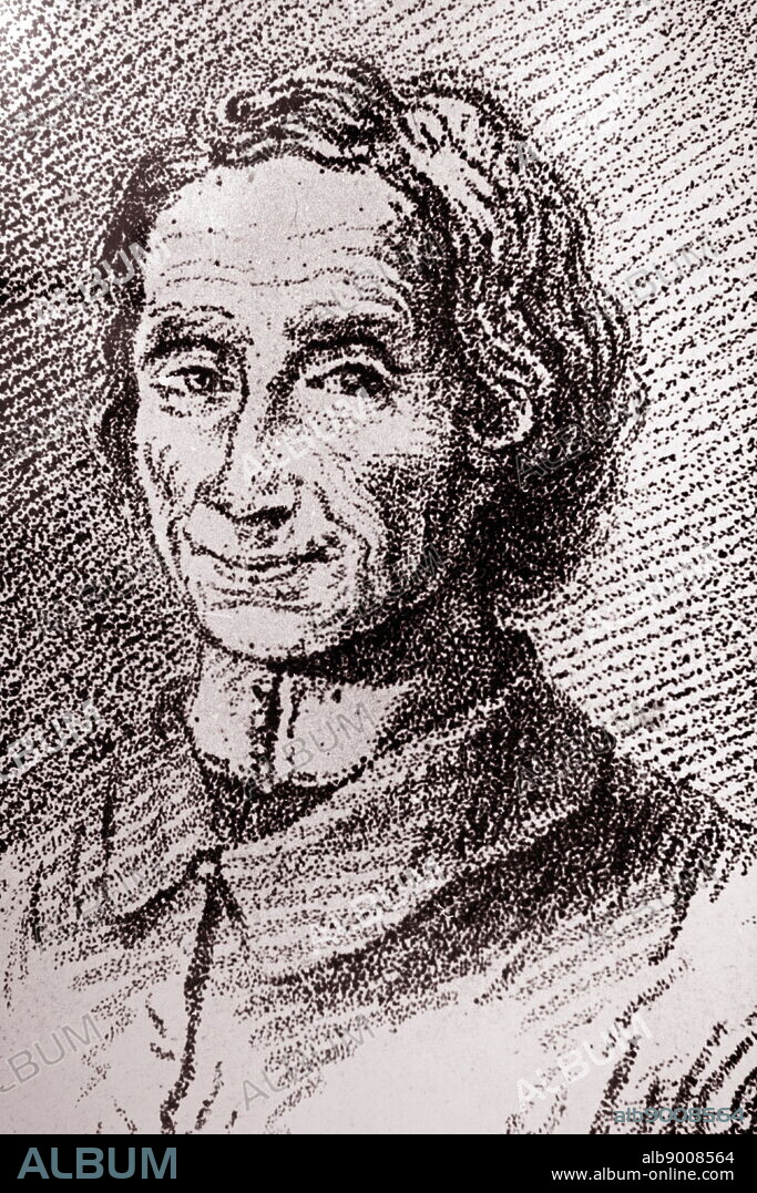 Portrait of Nicolas Malebranche (1638-1715) a French Oratorian priest and rationalist philosopher. Dated 18th century.