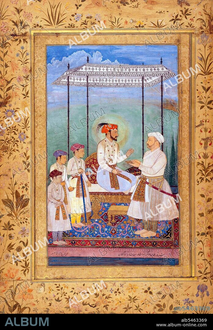 Shah Jahan (also spelled Shah Jehan, Shahjehan, Urdu: ??? ?????, Persian: ??? ????) (January 5, 1592 – January 22, 1666) (Full title: His Imperial Majesty Al-Sultan al-'Azam wal Khaqan al-Mukarram, Malik-ul-Sultanat, Ala Hazrat Abu'l-Muzaffar Shahab ud-din Muhammad Shah Jahan I, Sahib-i-Qiran-i-Sani, Padshah Ghazi Zillu'llah, Firdaus-Ashiyani, Shahanshah—E--Sultanant Ul Hindiya Wal Mughaliya, Emperor of India ) was the emperor of the Mughal Empire in the Indian Subcontinent from 1628 until 1658. The name Shah Jahan comes from Persian meaning 'King of the World'. He was the fifth Mughal emperor after Babur, Humayun, Akbar, and Jahangir. The period of his reign was the golden age of Mughal architecture. Shahanshah Shah Jahan erected many splendid monuments, the most famous of which is the legendary Taj Mahal at Agra built as a tomb for his wife, Empress Mumtaz Mahal. The Pearl Mosque and many other buildings in Agra, the Red Fort and the Jama Masjid Mosque in Delhi, mosques in Lahore, extensions to Lahore Fort and a mosque in Thatta also commemorate him. The famous Takht-e-Taus or the Peacock Throne, said to be worth millions of dollars by modern estimates, also dates from his reign. He was also the founder of the new imperial capital called Shahjahanabad, now known as Old Delhi.