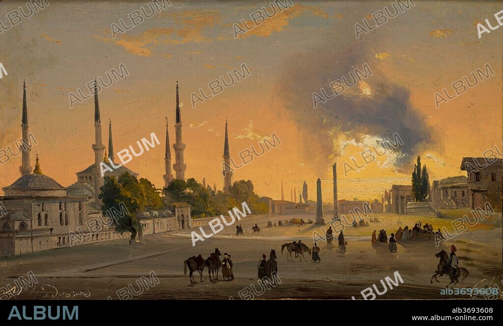IPPOLITO CAFFI. The Hippodrome of Constantinople.