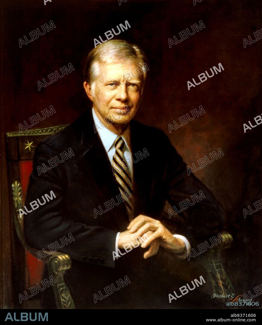 James Earl 'Jimmy' Carter Jr. (born October 1, 1924) is an American politician who served as the 39th President of the United States from 1977 to 1981. In 2002, he was awarded the Nobel Peace Prize for his work with the Carter Center.<br/><br/> . Carter, a Democrat raised in rural Georgia, was a peanut farmer who served two terms as a Georgia State Senator, from 1963 to 1967, and one as the Governor of Georgia, from 1971 to 1975. He was elected President in 1976, defeating incumbent President Gerald Ford in a relatively close election; the Electoral College margin of 57 votes was the closest at that time since 1916.<br/><br/> . On his second day in office, Carter pardoned all evaders of the Vietnam War drafts.
