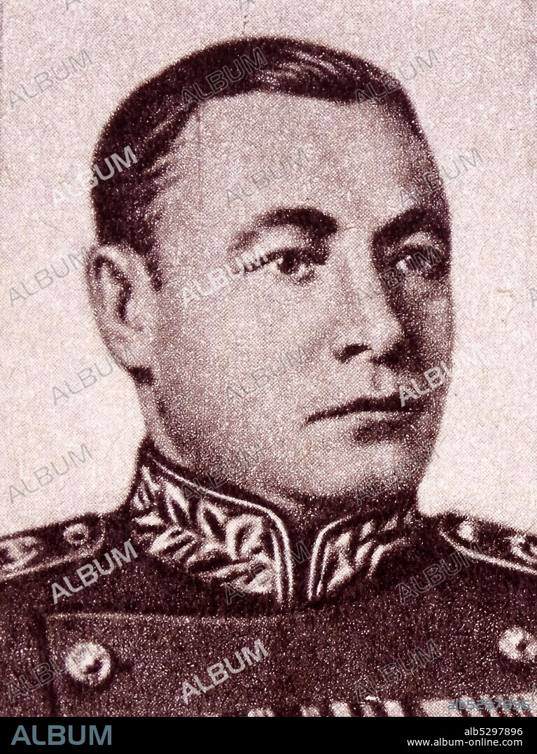Nikolay Gerasimovich Kuznetsov (1904 – 1974) Admiral of the Fleet of the Soviet Union and served as People's Commissar of the Navy during the Second World War.