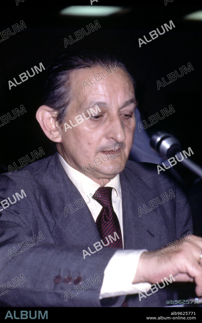 Torcuato Fernández Miranda, Spanish politician, photography, 1976.
