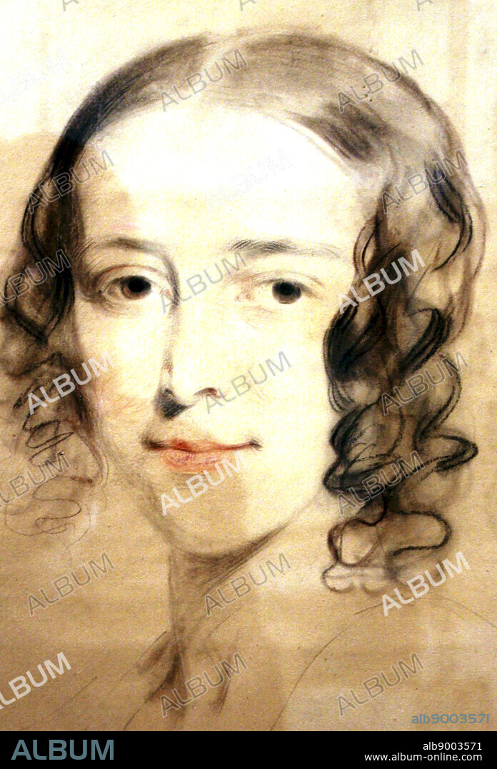 Portrait of Fanny Dickens 1836. Along with portraits of Charles Dickens and his wife Catherine this drawing of Fanny by Samuel Laurence. As a young child Fanny (1910-48 loved performing songs with her brother and visiting the theatre. She first entered the Royal Academy in 1823, Where she studied singing and playing the piano.