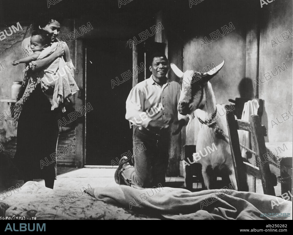 DOROTHY DANDRIDGE und SIDNEY POITIER in PORGY AND BESS, 1959, unter der Regie von OTTO PREMINGER. Copyright COLUMBIA PICTURES.