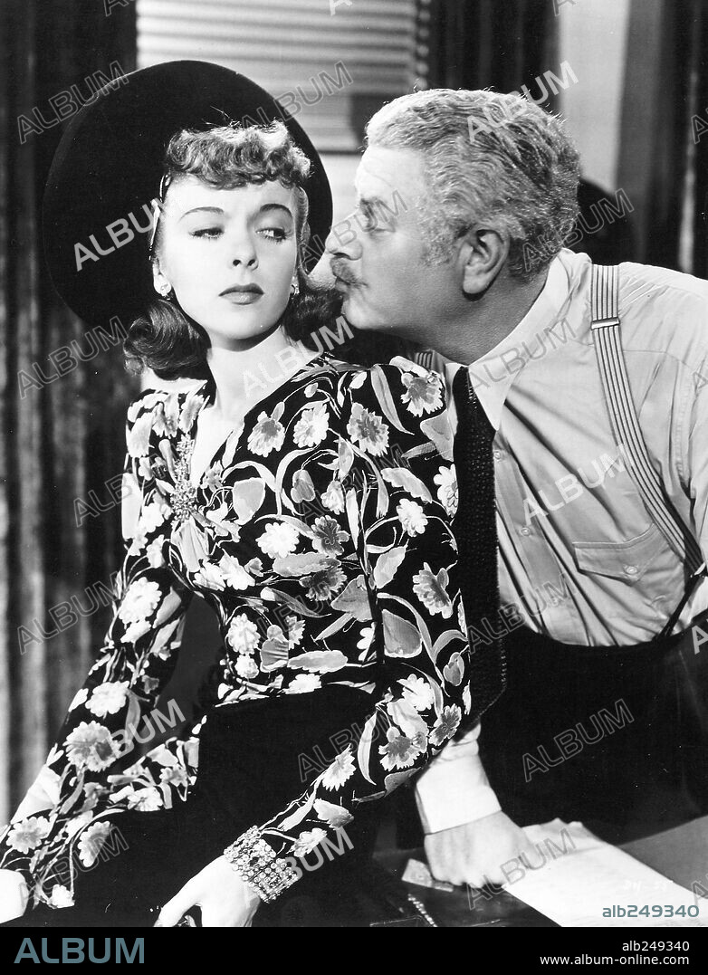 ALAN HALE und IDA LUPINO in THEY DRIVE BY NIGHT, 1940, unter der Regie von RAOUL WALSH. Copyright WARNER BROTHERS.