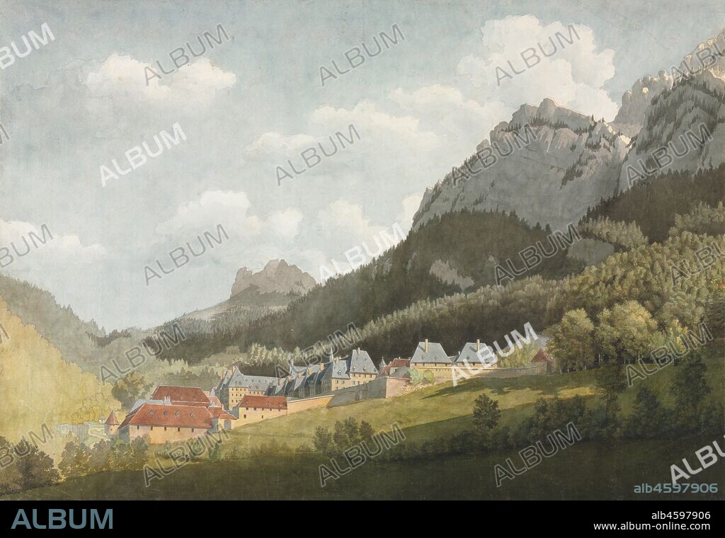 Paysage de la Grande Chartreuse, late 1700s-1800s.
