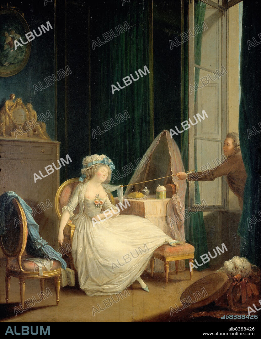 NICOLAS LAVREINCE and JEAN FRéDéRIC SCHALL. Frivolous love, c1780-1789.