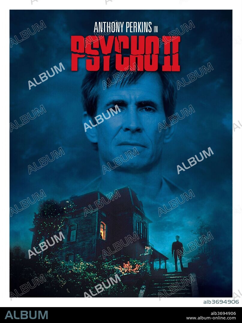 ANTHONY PERKINS en PSICOSIS II: EL REGRESO DE NORMAN, 1983 (PSYCHO II), dirigida por RICHARD FRANKLIN. Copyright UNIVERSAL PICTURES.