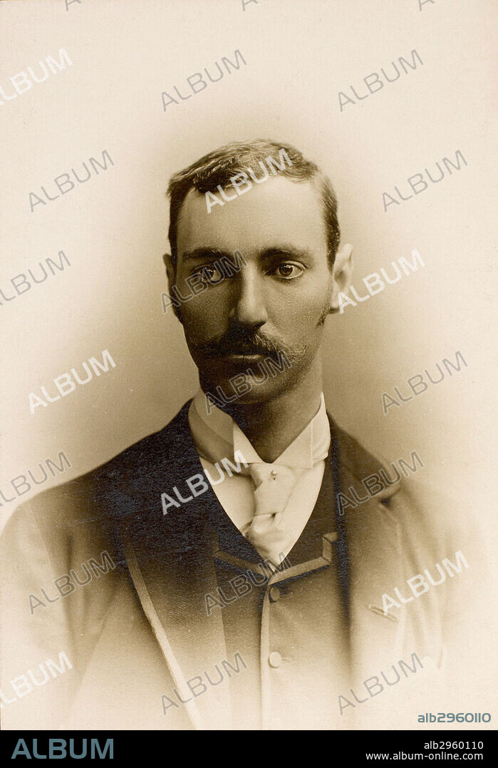 JOHN JACOB ASTOR IV(1864-1912). American financier. Photographed c1895.