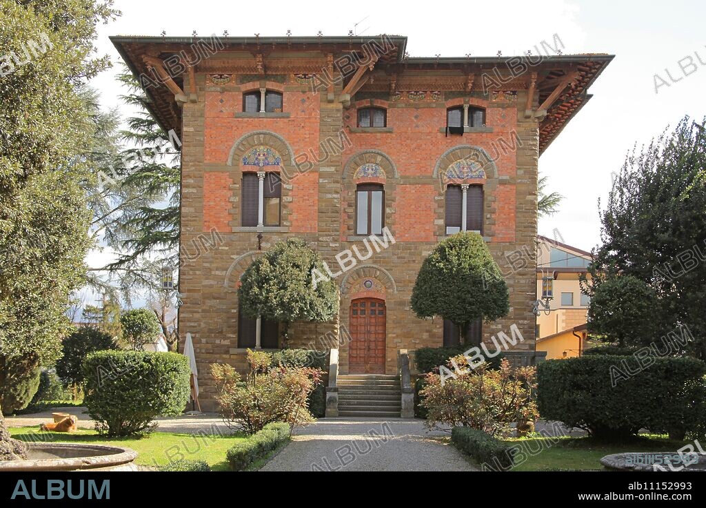 Villa Galeffi, Montevarchi, Tuscany, Italy, Europe.