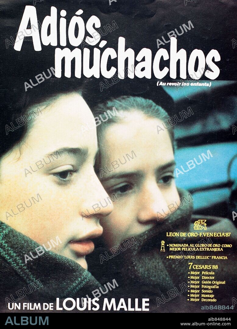 Affiche de AU REVOIR LES ENFANTS, 1987, réalisé par LOUIS MALLE. Copyright STELLA FILMS/NEF FILMPRODUKTION/MK2.