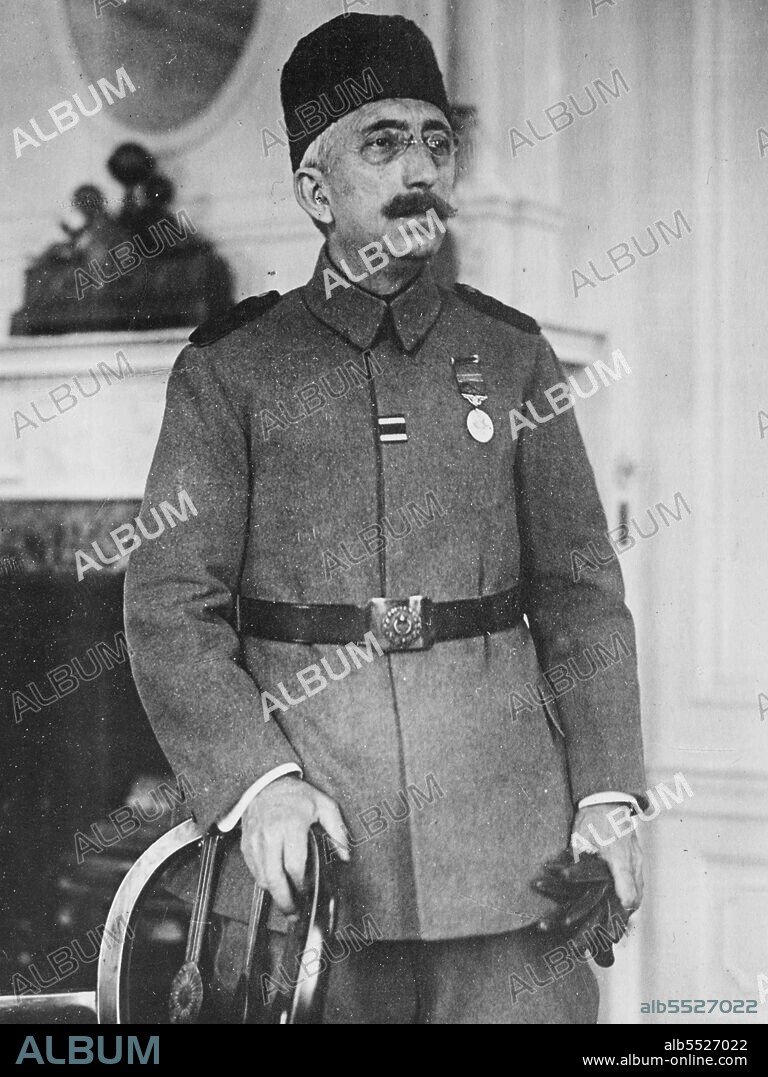 Mehmed VI Vahideddin (1861 – 1926), also known as Sahbaba, last Sultan of the Ottoman Empire, reigning from 4 July 1918 until 1 November, 1922, when the Ottoman Empire was dissolved after World War I and replaced by the Republic of Turkey on 29 October 1923.