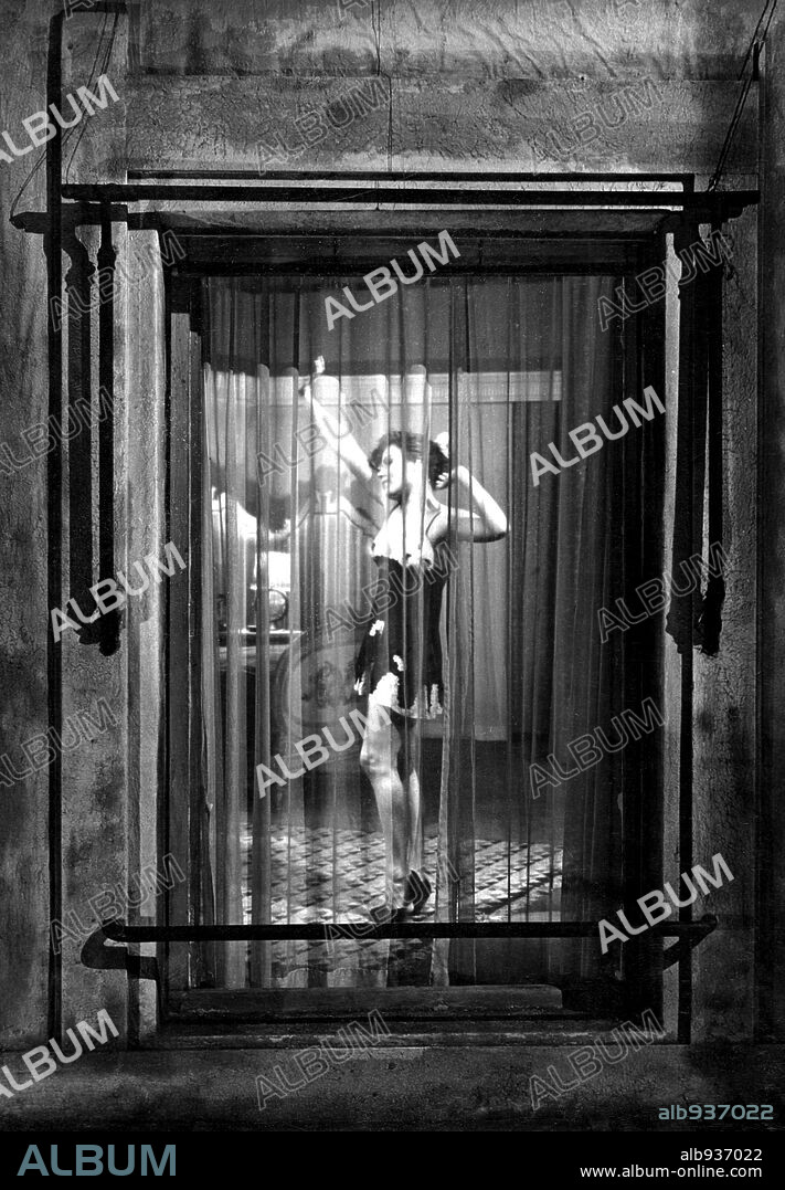 GABY ANDREU dans BONIFACE SOMNAMBULE, 1951, réalisé par MAURICE LABRO. Copyright LA SOCIETE DES FILMS SIRIUS.
