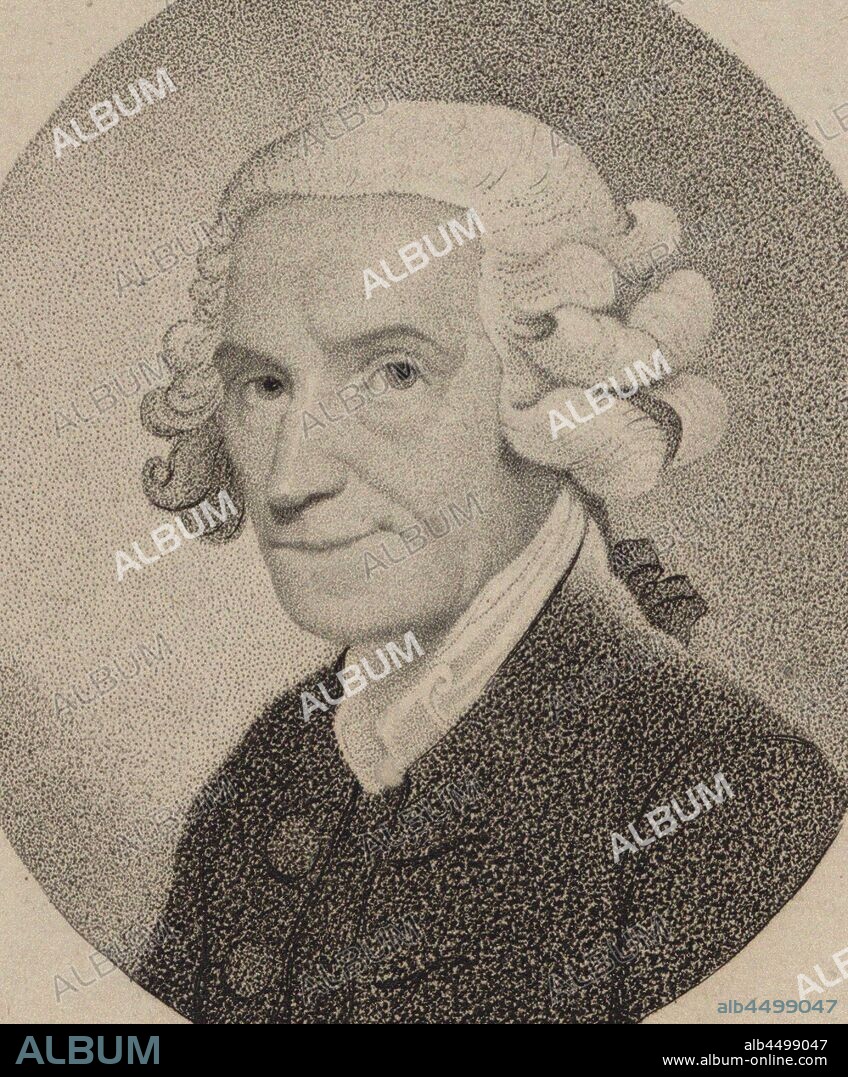 THOMAS HARDY. Portrait of the organist and composer James Nares (1715-1783).