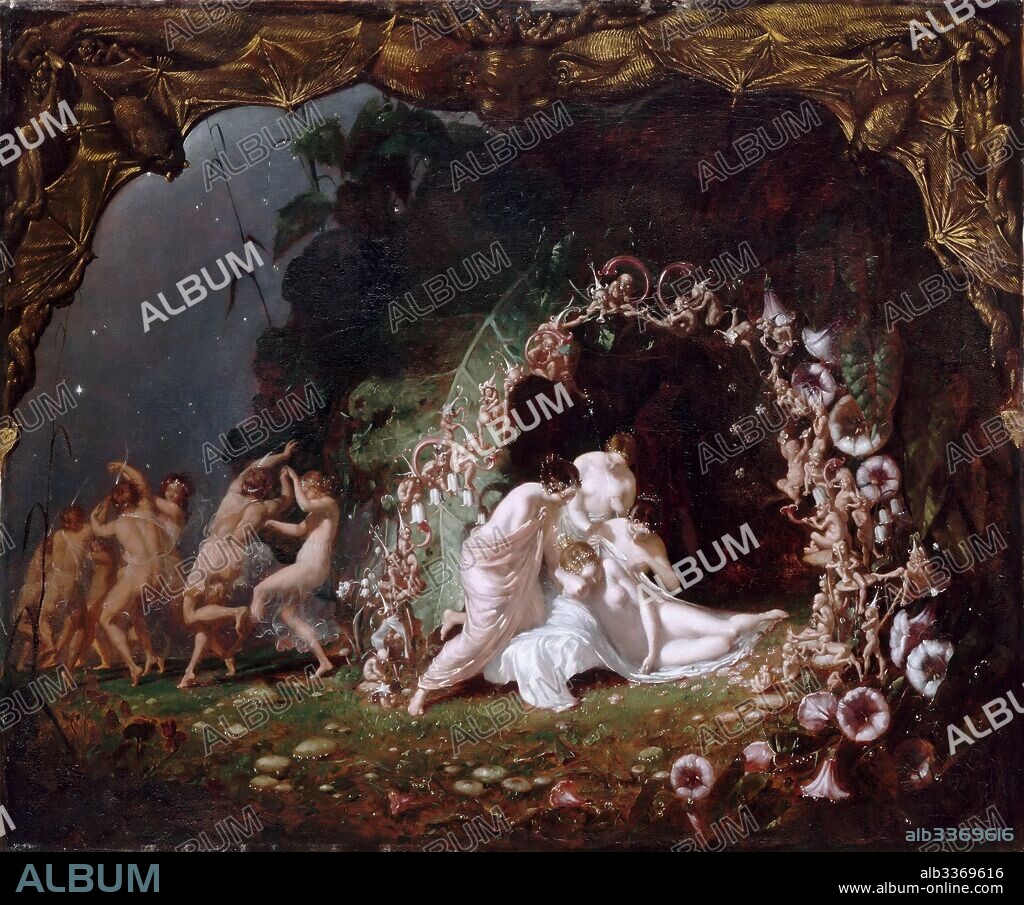 RICHARD DADD. Titania Sleeping.