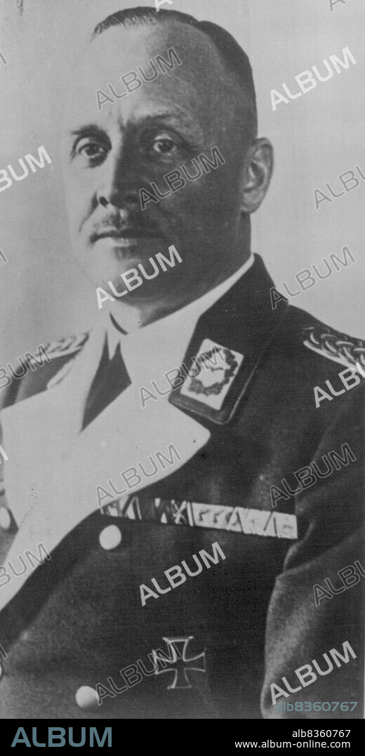 General Hans Jurgen Stumpff. April 01, 1937.