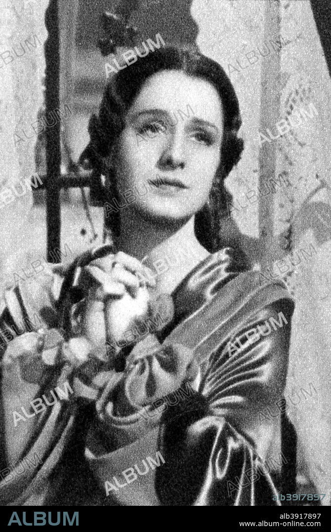 Norma Shearer, Canadian born American actress, 1934-1935. Shearer was dubbed the First Lady of the Screen. She was nominated for the Best Actress Oscar on six occasions, winning in 1930 for her performance in The Divorcee. Taken from Meet the Film Stars, by Seton Margrave. (London, 1934-1935).