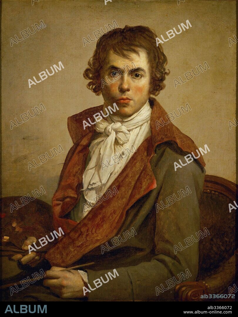 JACQUES LOUIS DAVID. Self-Portrait.