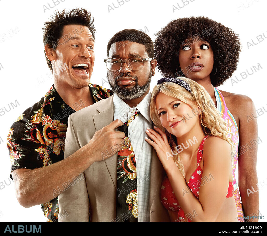 JOHN CENA, LIL REL HOWERY, MEREDITH HAGNER and YVONNE ORJI in VACATION FRIENDS, 2021, directed by CLAY TARVER. Copyright 20TH CENTURY STUDIOS.