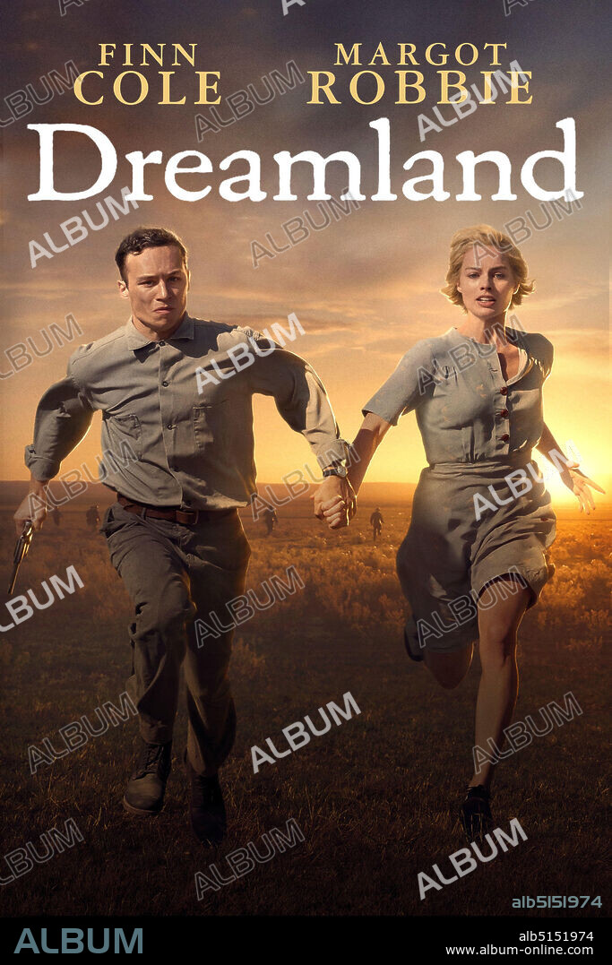 FINN COLE y MARGOT ROBBIE en DREAMLAND, 2019, dirigida por MILES JORIS-PEYRAFITTE. Copyright AUTOMATIK ENTERTAINMENT.