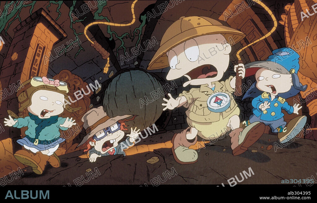 RUGRATS, LA PELICULA-AVENTURAS EN PAÑALES, 1998 (RUGRATS, THE MOVIE), dirigida por IGOR KOVALYOV y NORTON VIRGIEN. Copyright TM, PARAMOUNT, VIACOM.