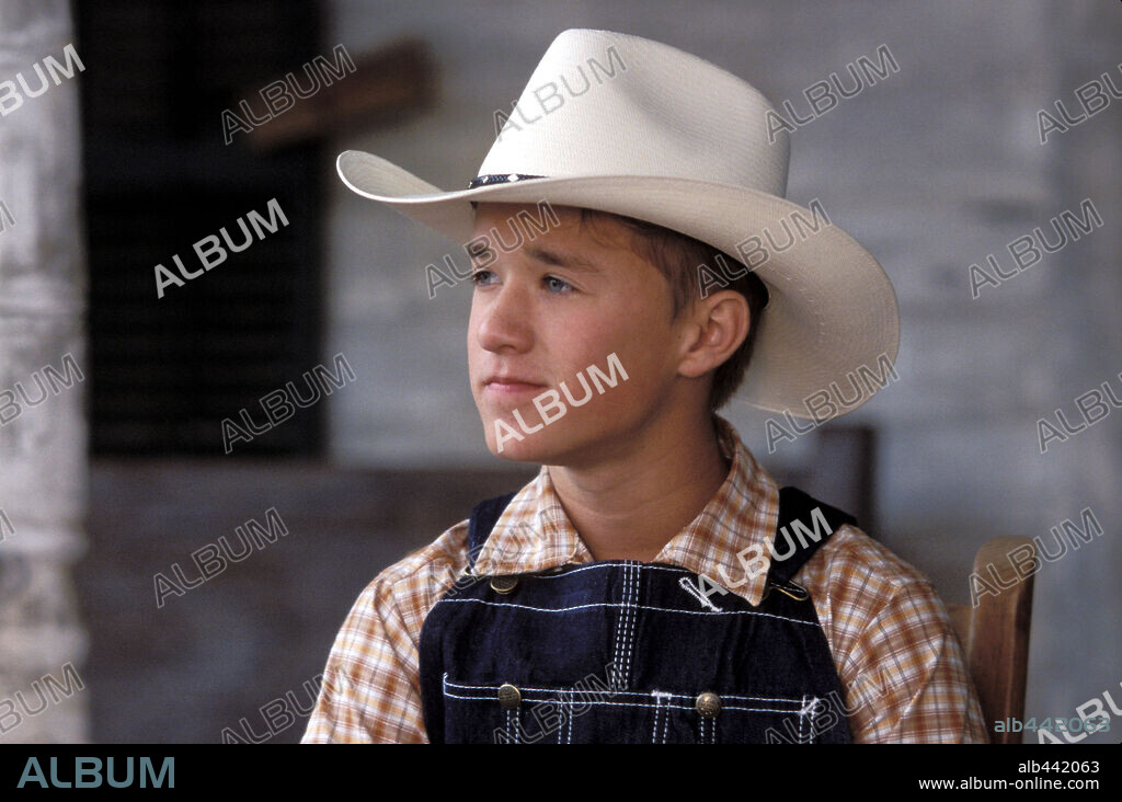 HALEY JOEL OSMENT en EL SECRETO DE LOS MCCANN, 2003 (SECONDHAND LIONS), dirigida por TIM MC CANLIES. Copyright NEW LINE PRODUCTIONS / REDIN, VAN.