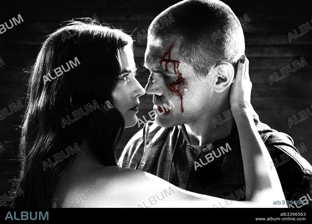 EVA GREEN und JOSH BROLIN in SIN CITY: A DAME TO KILL FOR, 2014, unter der Regie von FRANK MILLER und ROBERT RODRIGUEZ. Copyright MIRAMAX FILMS.