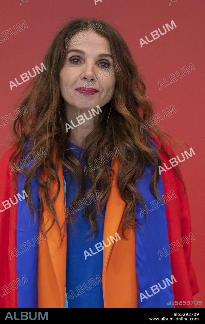 VICTORIA ABRIL. February 25, 2021, Madrid, Spain: Spanish actress, Victoria Abril poses during the masterclass of the culture delegation of the community of Madrid in Spain. (Credit Image: © Oscar Fuentes/SOPA Images via ZUMA Wire).